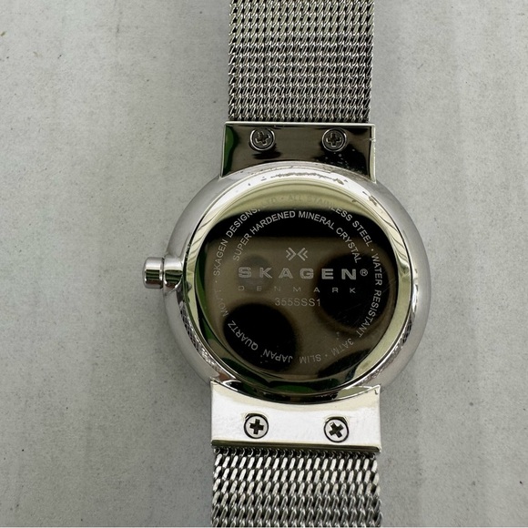 Skagen Silver-Tone Mesh Watch - Picture 5 of 11